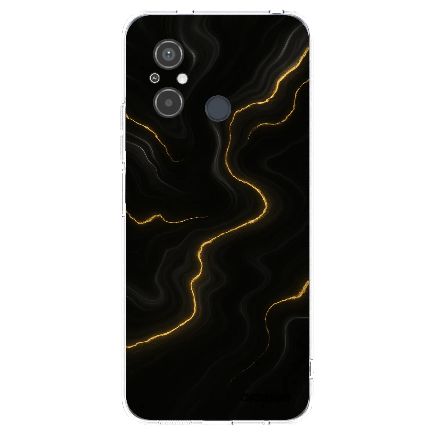 Picasee átlátszó szilikon tok az alábbi mobiltelefonokra Xiaomi Redmi 12C - Thunder