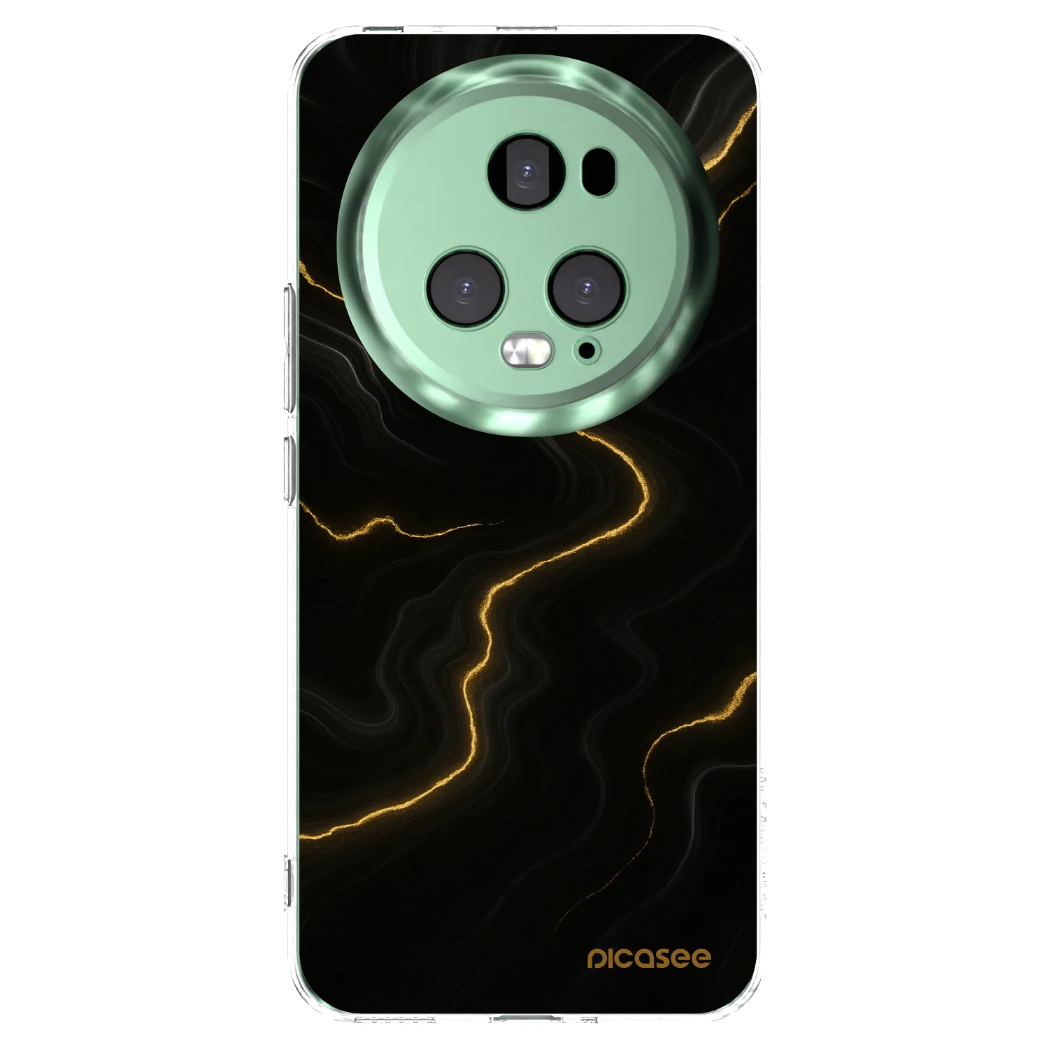 Picasee átlátszó szilikon tok az alábbi mobiltelefonokra Honor Magic5 Pro - Thunder