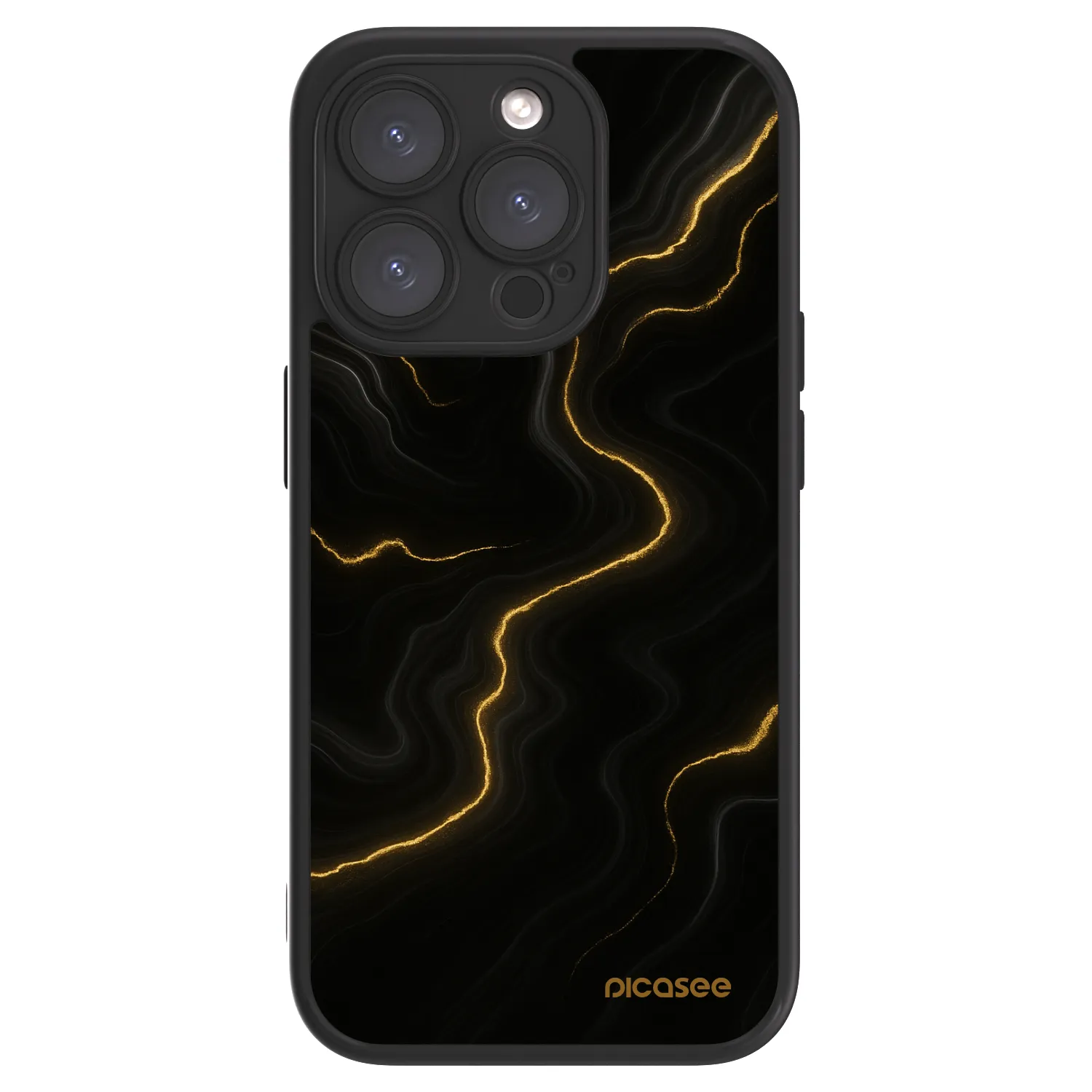 Picasee ULTIMATE CASE Apple iPhone 15 Pro - készülékre - Thunder