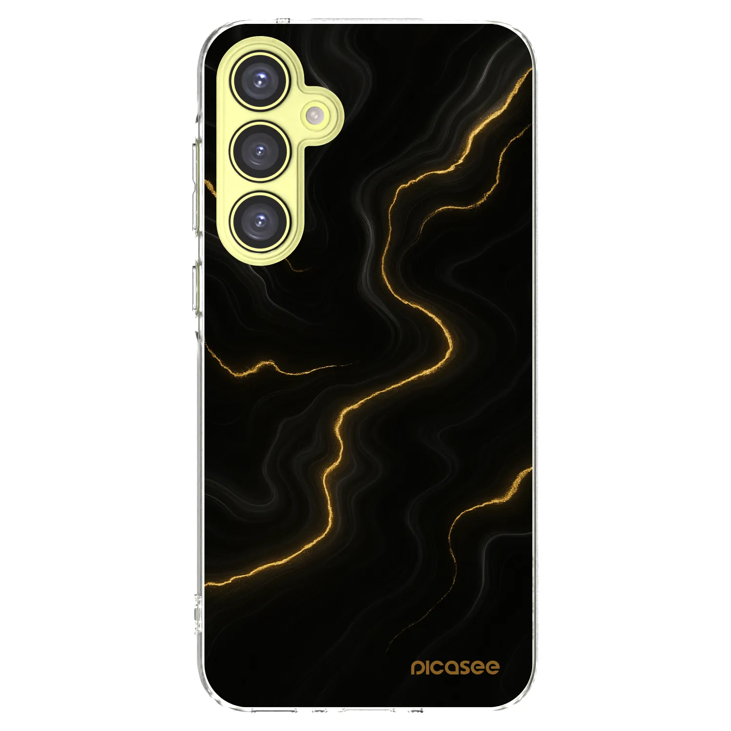 Picasee átlátszó szilikon tok az alábbi mobiltelefonokra Samsung Galaxy A35 5G A356B - Thunder