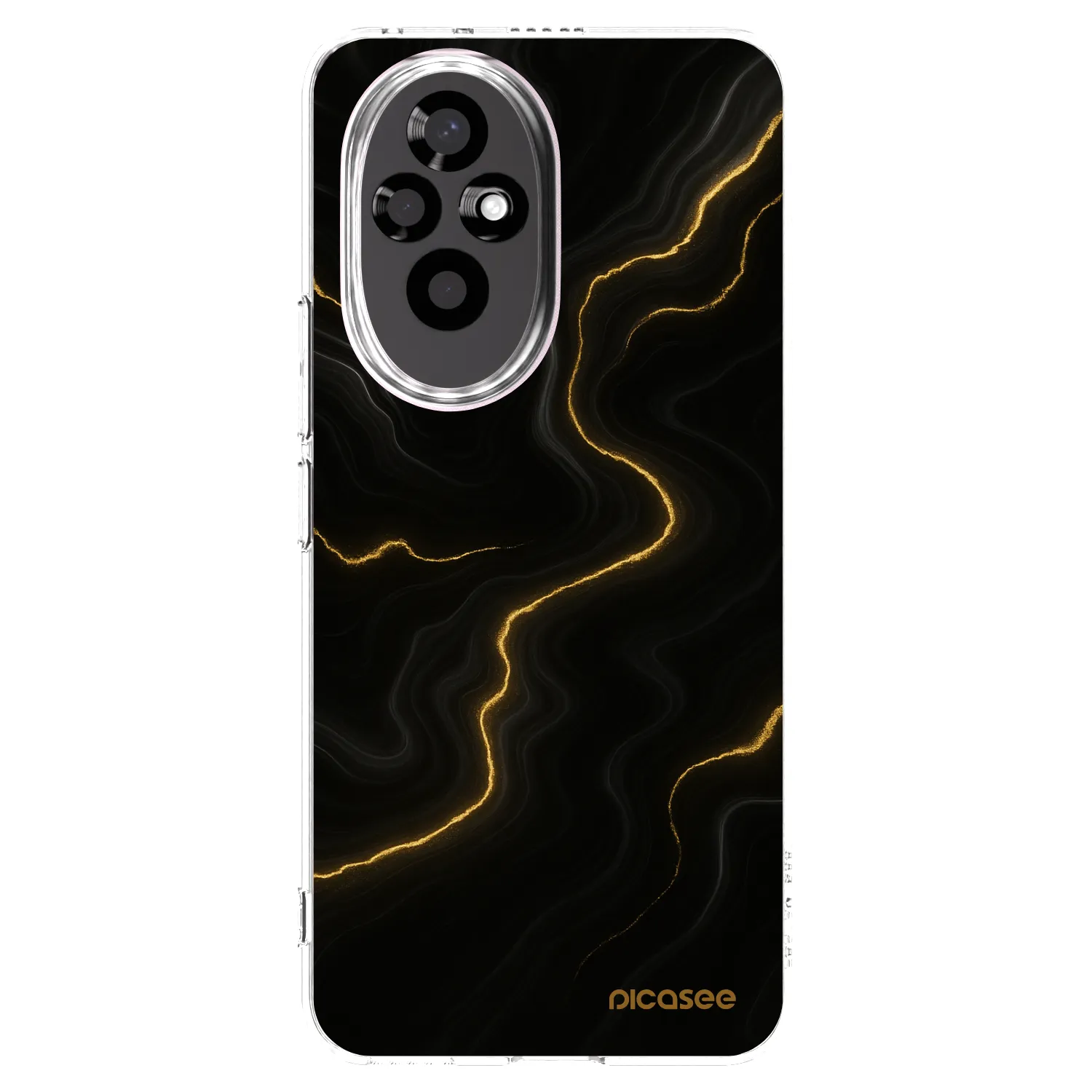 Picasee átlátszó szilikon tok az alábbi mobiltelefonokra Honor 200 Pro 5G - Thunder