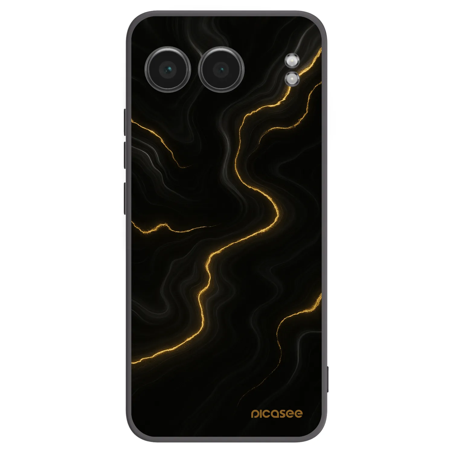 Picasee fekete szilikon tok az alábbi mobiltelefonokra OnePlus Nord 4 - Thunder