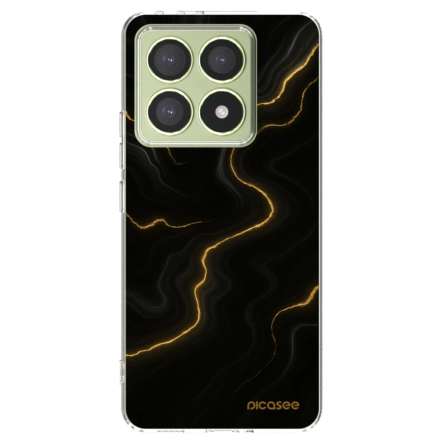 Picasee átlátszó szilikon tok az alábbi mobiltelefonokra Xiaomi 14T - Thunder