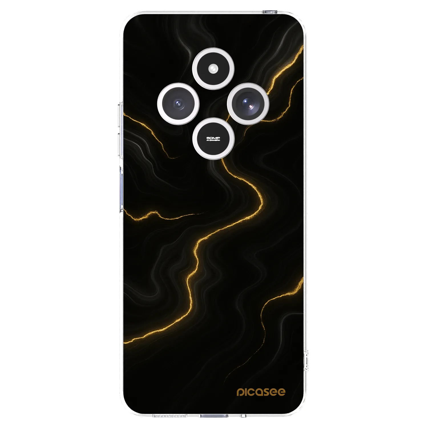 Picasee átlátszó szilikon tok az alábbi mobiltelefonokra Xiaomi Redmi 14C - Thunder