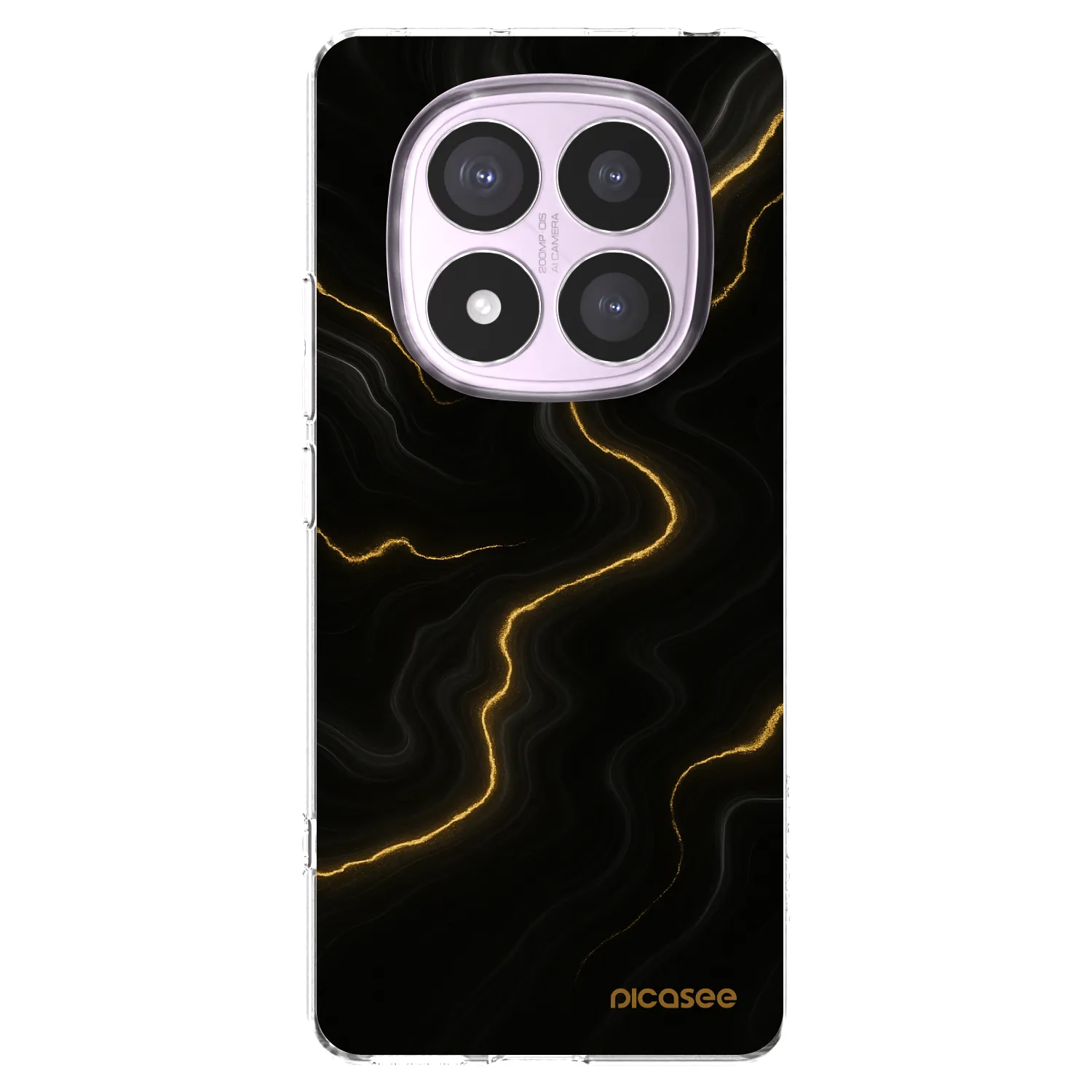 Picasee átlátszó szilikon tok az alábbi mobiltelefonokra Xiaomi Redmi Note 14 Pro 4G - Thunder