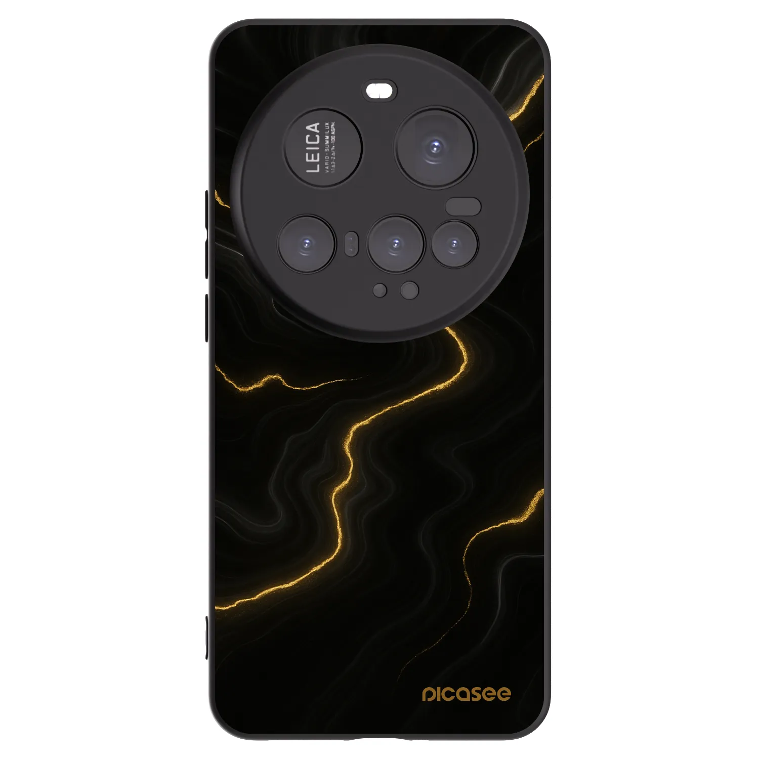 Picasee fekete szilikon tok az alábbi mobiltelefonokra Xiaomi 15 Ultra - Thunder