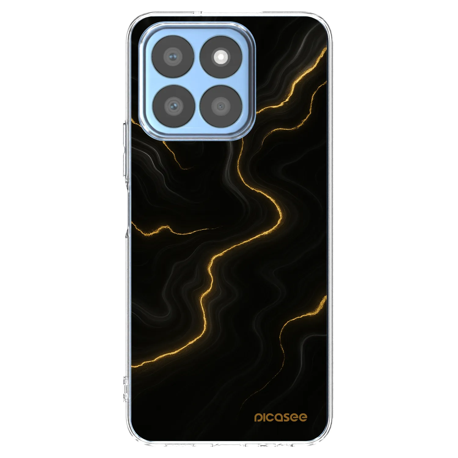 Picasee átlátszó szilikon tok az alábbi mobiltelefonokra Honor X8c - Thunder