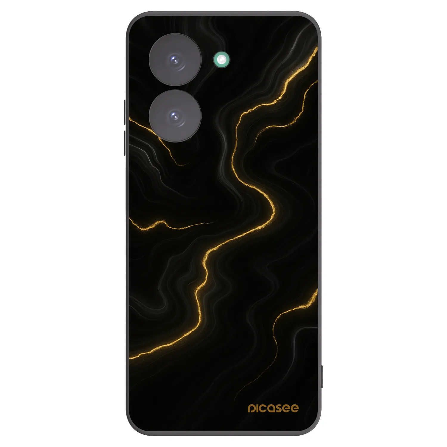 Picasee fekete szilikon tok az alábbi mobiltelefonokra Xiaomi Redmi A5 - Thunder