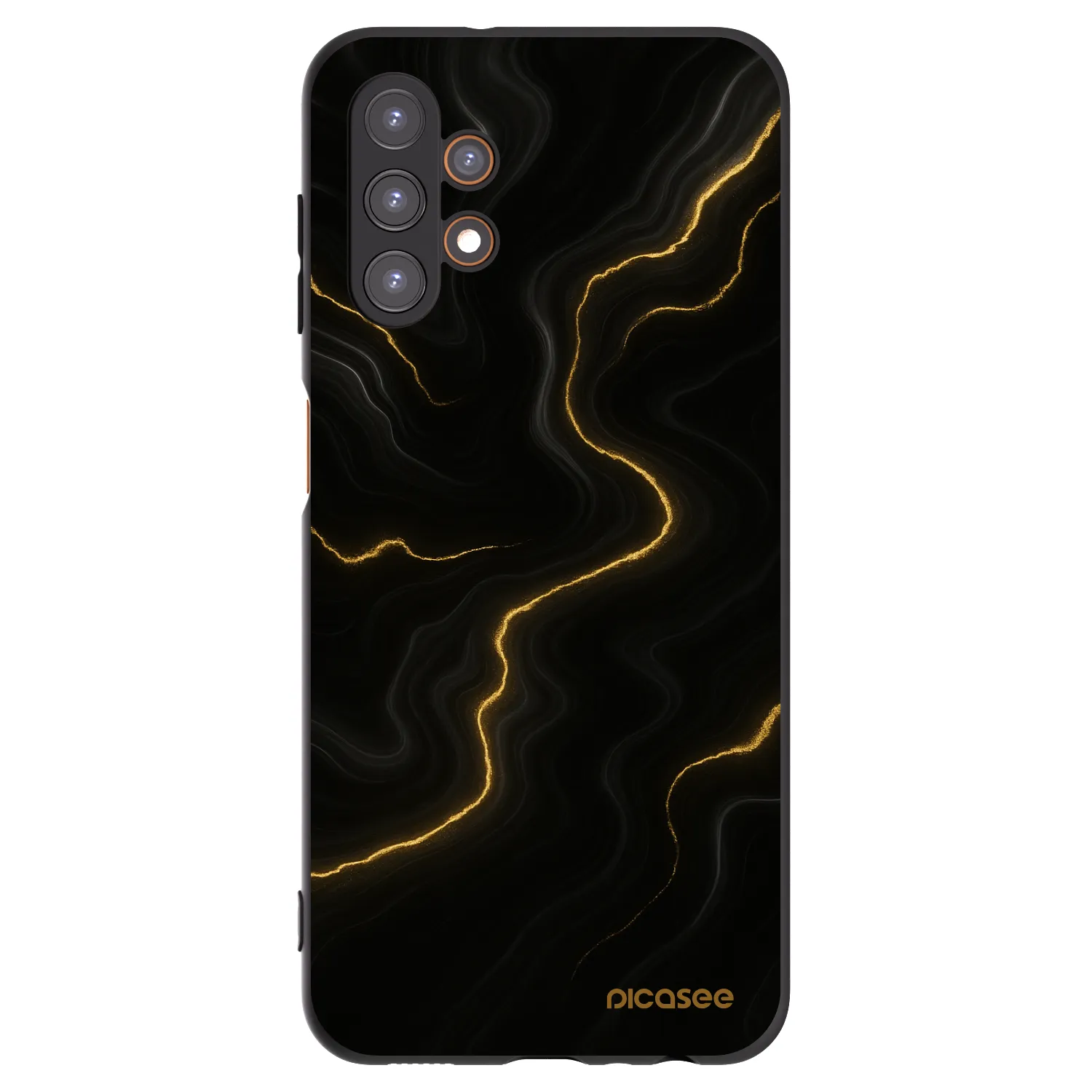Picasee fekete szilikon tok az alábbi mobiltelefonokra Samsung Galaxy A13 5G - Thunder