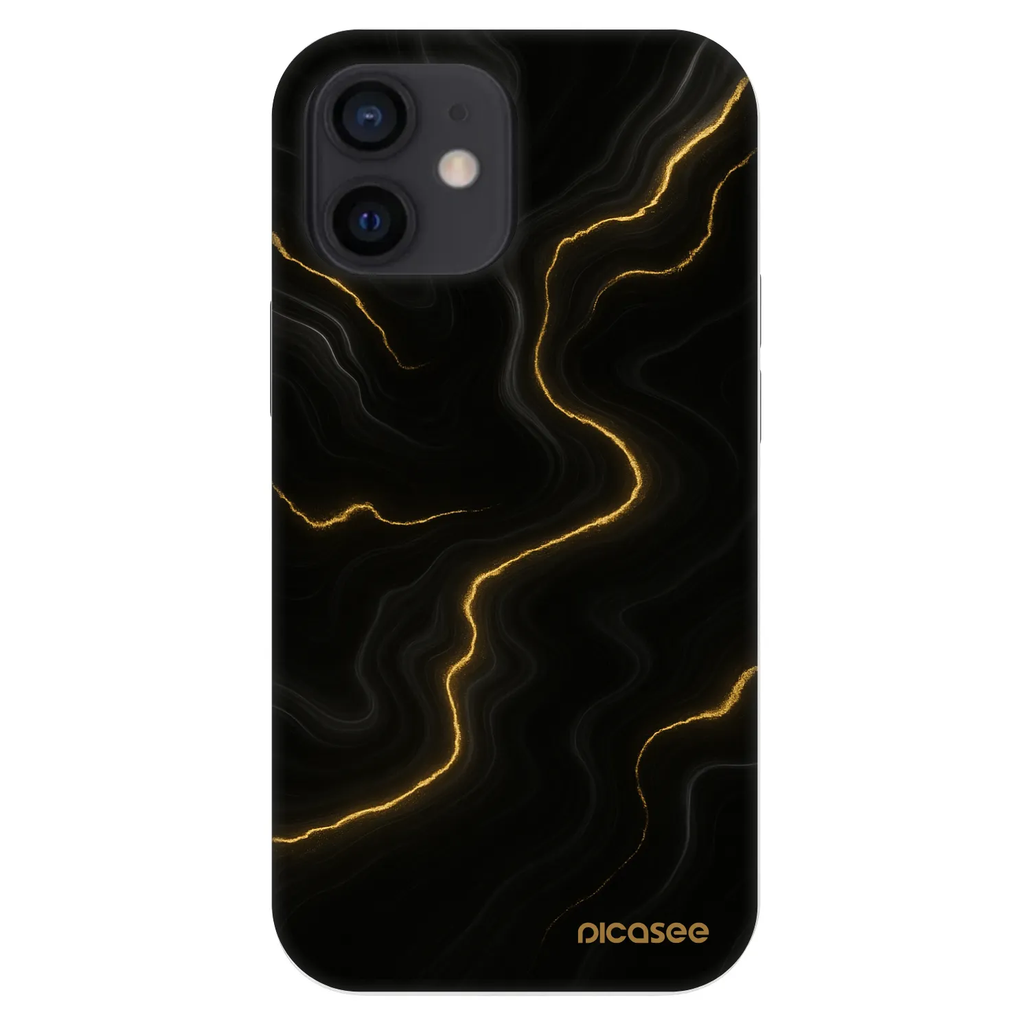 Picasee Fashion Case Apple iPhone 12 mini - Thunder