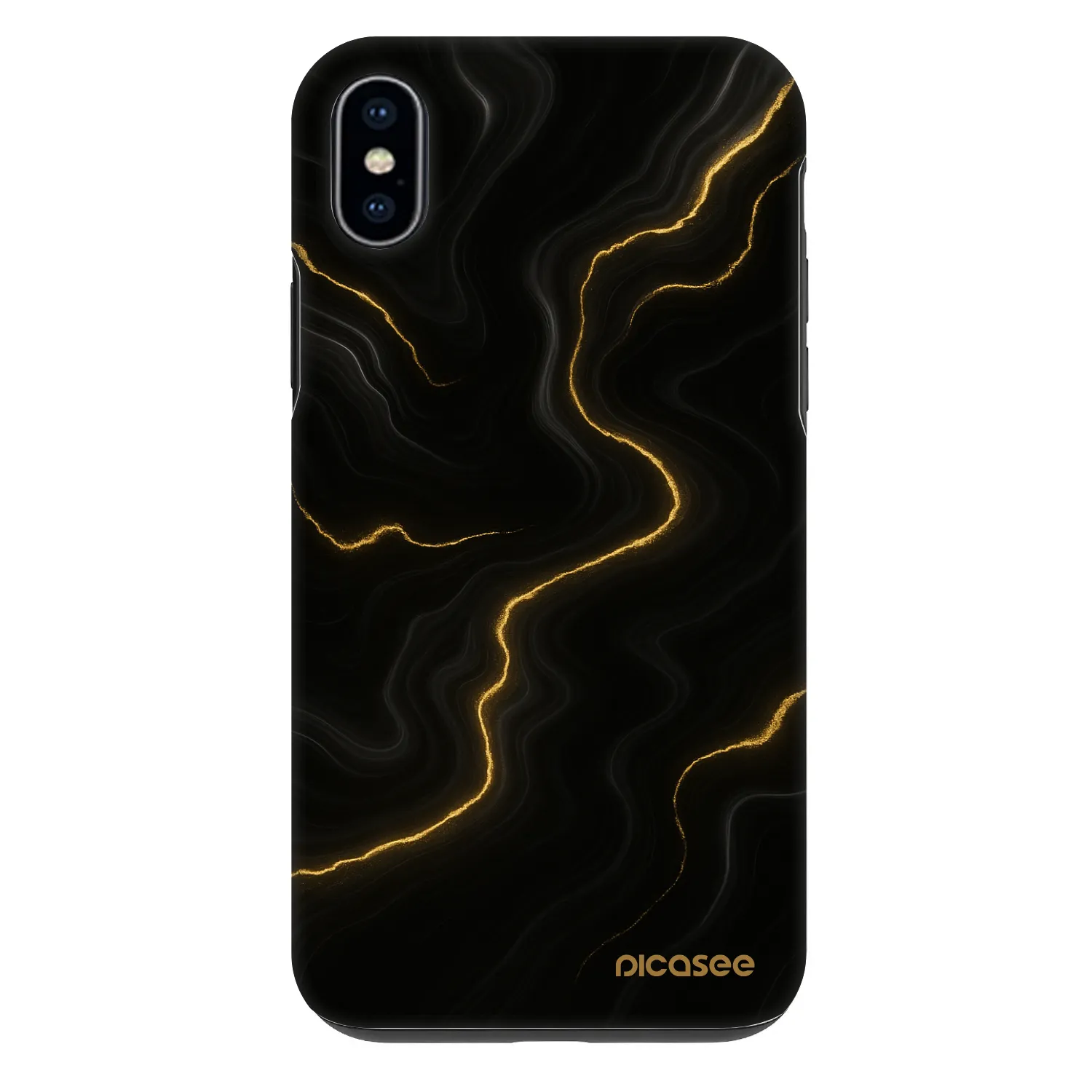 Picasee Fashion Case Apple iPhone XS Max - Thunder