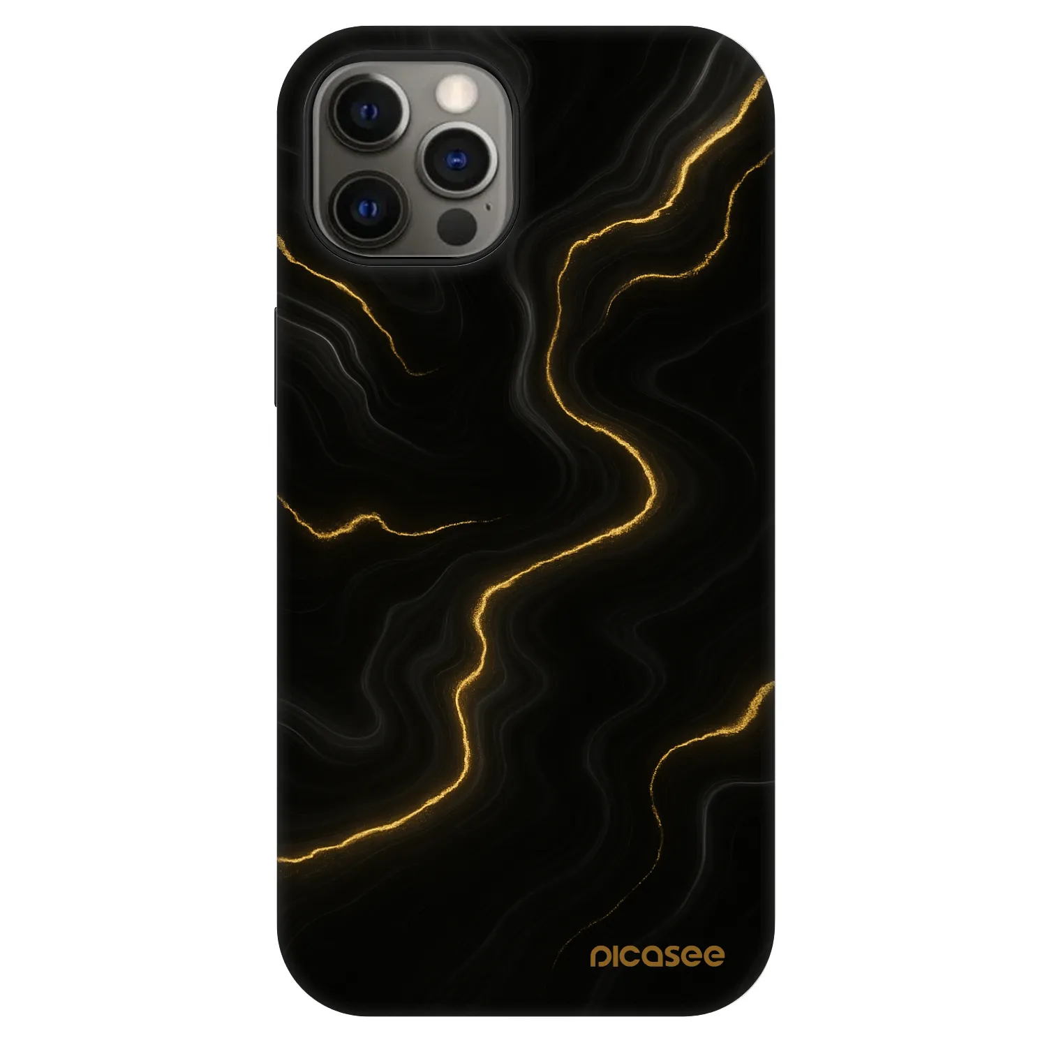 Picasee Fashion Case MagSafe Apple iPhone 12 Pro - Thunder