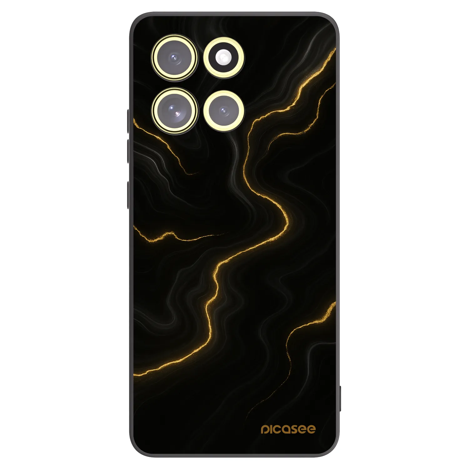 Picasee fekete szilikon tok az alábbi mobiltelefonokra Motorola Moto G86 5G - Thunder