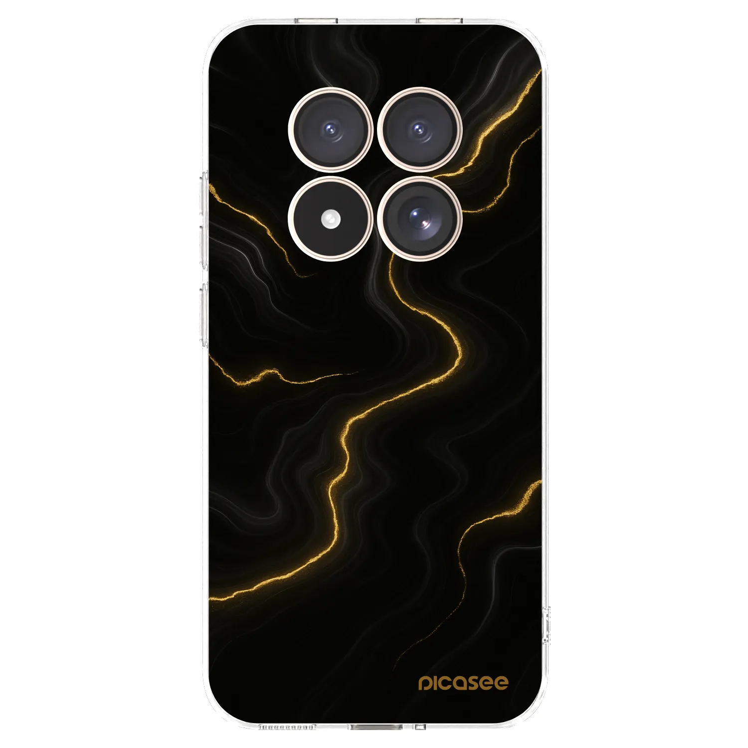 Picasee átlátszó szilikon tok az alábbi mobiltelefonokra Xiaomi Redmi Note 15 Pro 4G - Thunder