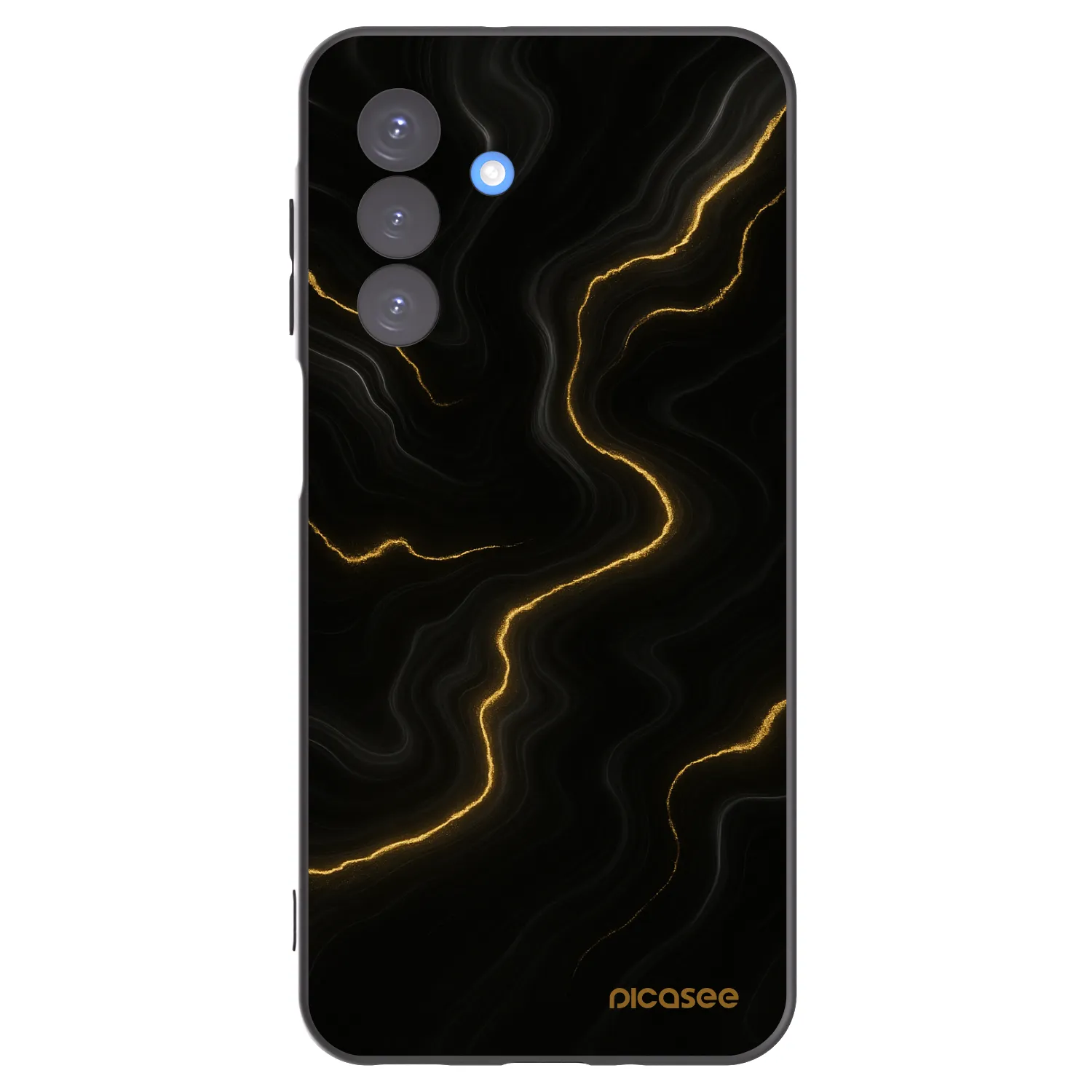 Picasee fekete szilikon tok az alábbi mobiltelefonokra Samsung Galaxy A17 5G - Thunder