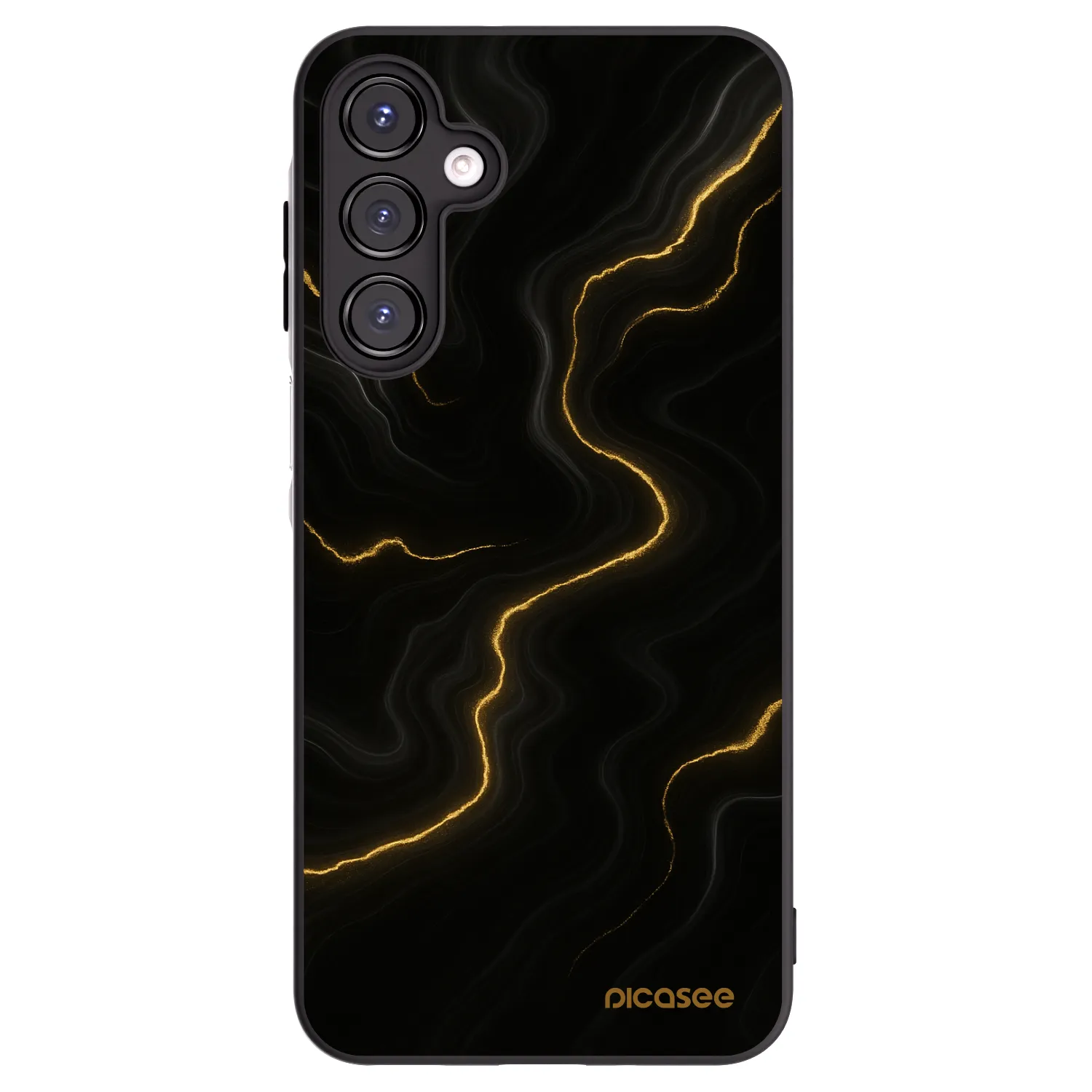 Picasee fekete szilikon tok az alábbi mobiltelefonokra Samsung Galaxy A16 4G - Thunder