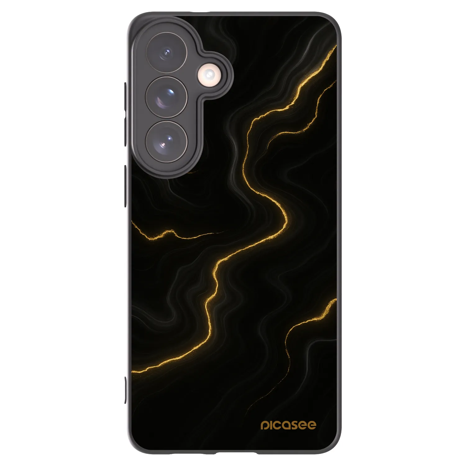 Picasee fekete szilikon tok az alábbi mobiltelefonokra Samsung Galaxy S26+ - Thunder