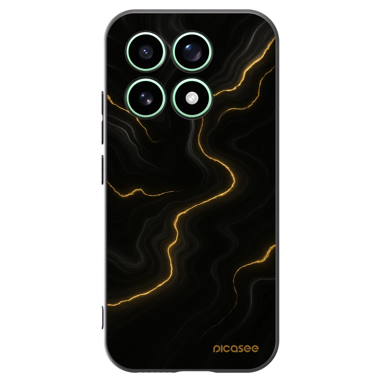 Picasee fekete szilikon tok az alábbi mobiltelefonokra Xiaomi 17 - Thunder