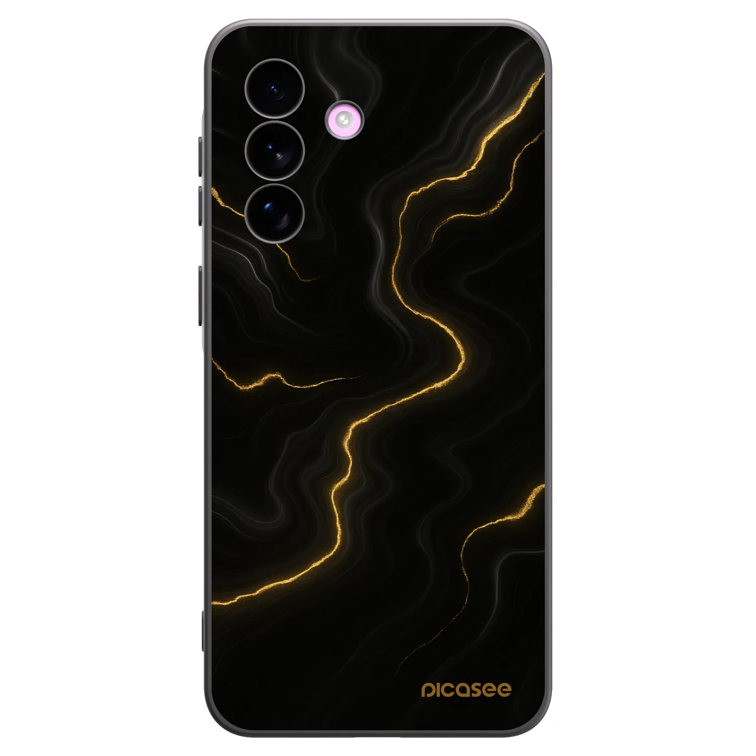 Picasee fekete szilikon tok az alábbi mobiltelefonokra Samsung Galaxy A57 5G - Thunder