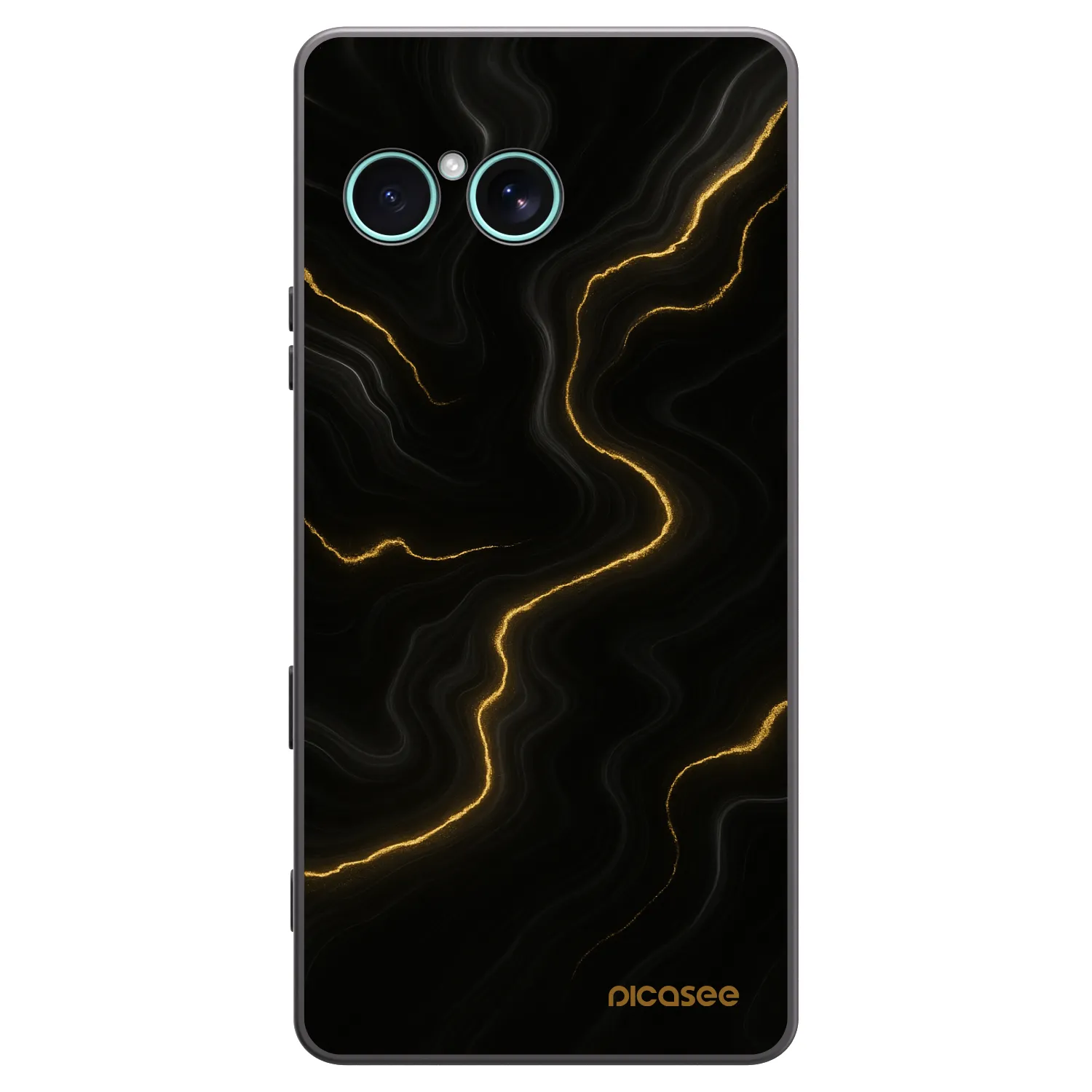 Picasee fekete szilikon tok az alábbi mobiltelefonokra Sony Xperia 10 VII - Thunder