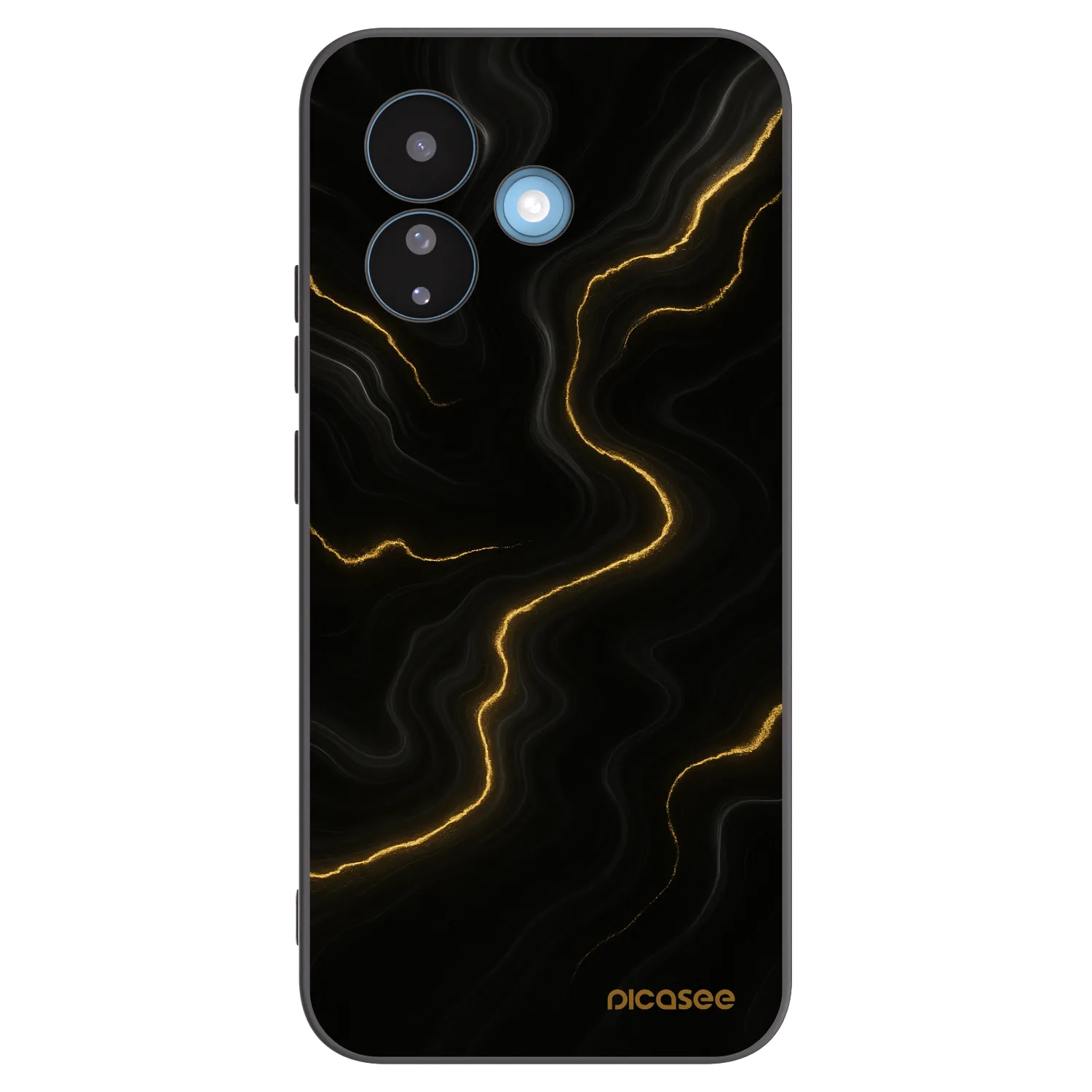 Picasee fekete szilikon tok az alábbi mobiltelefonokra Xiaomi Redmi Note 17 Pro 5G - Thunder