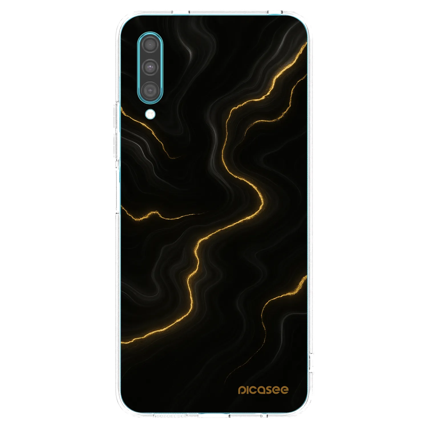 Picasee átlátszó szilikon tok az alábbi mobiltelefonokra Samsung Galaxy A30s A307F - Thunder