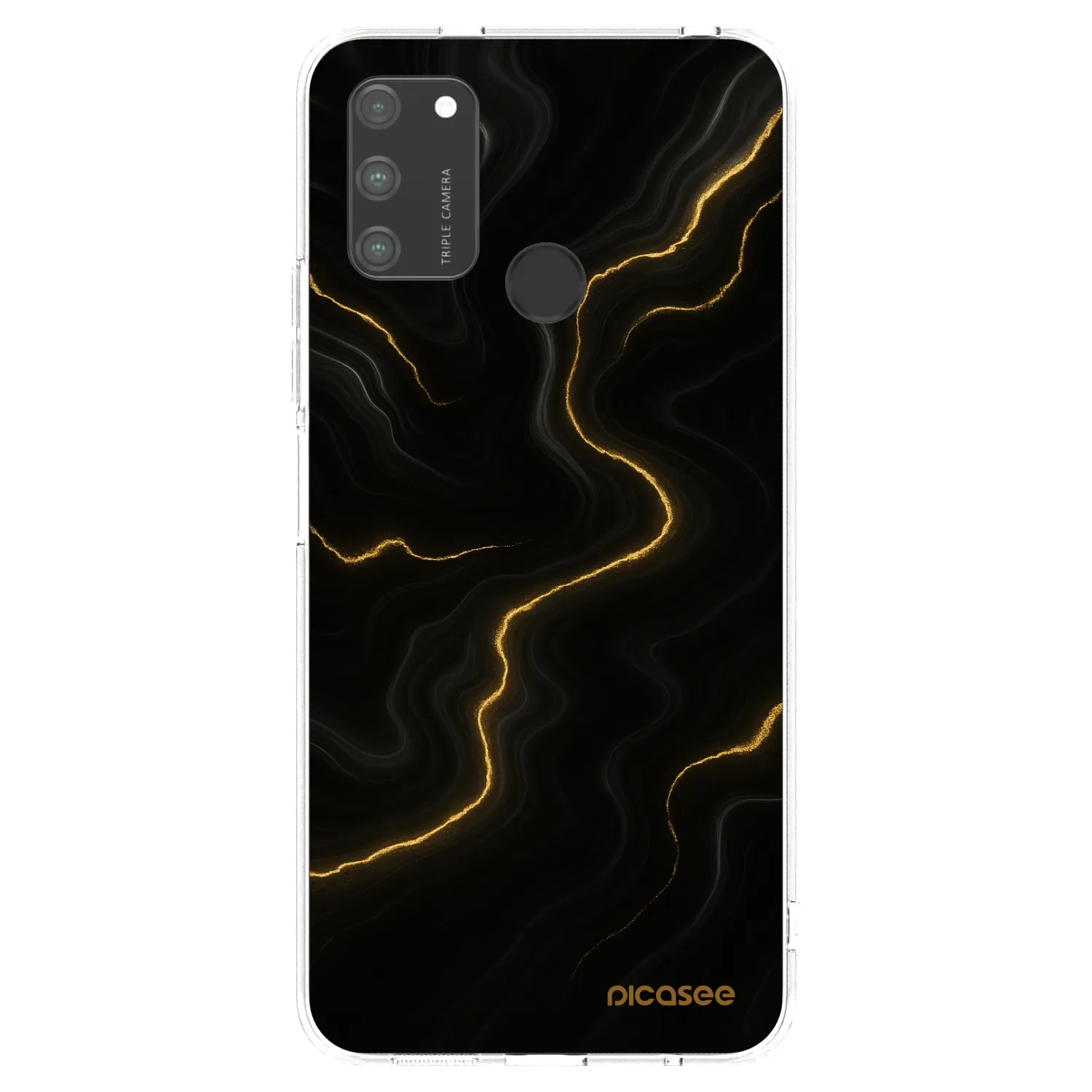 Picasee átlátszó szilikon tok az alábbi mobiltelefonokra Honor 9A - Thunder
