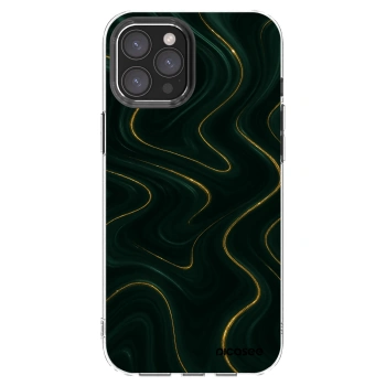 Picasee átlátszó szilikon tok az alábbi mobiltelefonokra Apple iPhone 12 Pro Max - Vawes