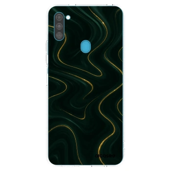 Picasee átlátszó szilikon tok az alábbi mobiltelefonokra Samsung Galaxy M11 - Vawes