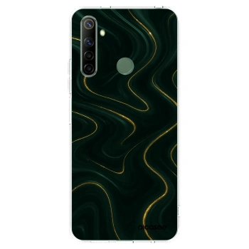Picasee átlátszó szilikon tok az alábbi mobiltelefonokra Realme 6i - Vawes