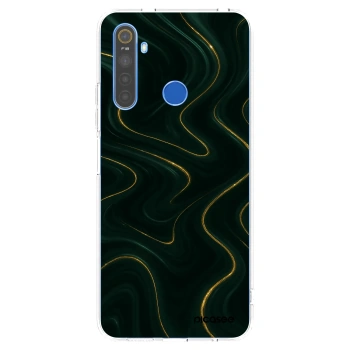 Picasee átlátszó szilikon tok az alábbi mobiltelefonokra Realme 5 - Vawes