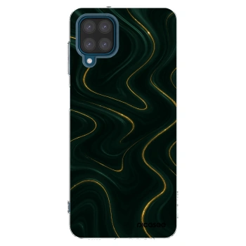Picasee átlátszó szilikon tok az alábbi mobiltelefonokra Samsung Galaxy A12 A125F - Vawes
