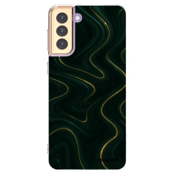 Picasee átlátszó szilikon tok az alábbi mobiltelefonokra Samsung Galaxy S21+ 5G G996F - Vawes