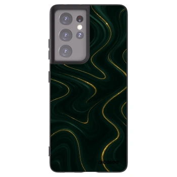 Picasee fekete szilikon tok az alábbi mobiltelefonokra Samsung Galaxy S21 Ultra 5G G998B - Vawes