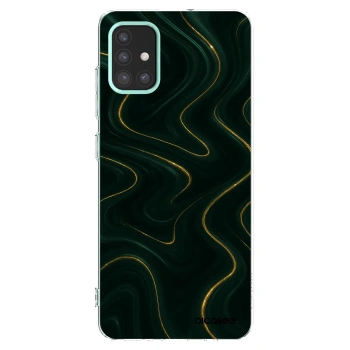 Picasee átlátszó szilikon tok az alábbi mobiltelefonokra Samsung Galaxy M31s - Vawes