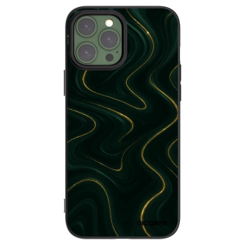Picasee fekete szilikon tok az alábbi mobiltelefonokra Apple iPhone 13 Pro Max - Vawes