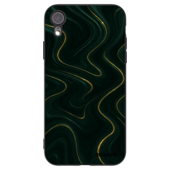 Picasee fekete szilikon tok az alábbi mobiltelefonokra Apple iPhone XR - Vawes