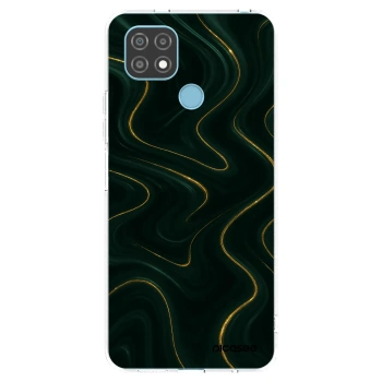 Picasee átlátszó szilikon tok az alábbi mobiltelefonokra Realme C21 - Vawes