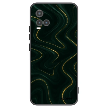 Picasee fekete szilikon tok az alábbi mobiltelefonokra Vivo Y33s - Vawes