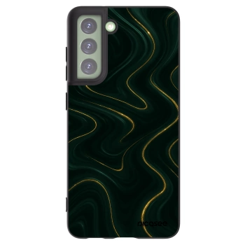 Picasee fekete szilikon tok az alábbi mobiltelefonokra Samsung Galaxy S21 FE 5G - Vawes