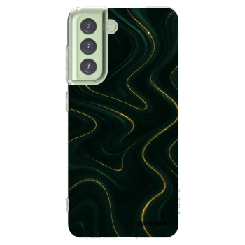 Picasee átlátszó szilikon tok az alábbi mobiltelefonokra Samsung Galaxy S21 FE 5G - Vawes