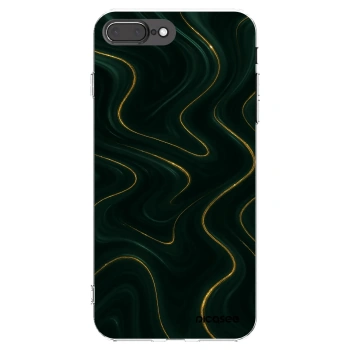 Picasee átlátszó szilikon tok az alábbi mobiltelefonokra Apple iPhone 7 Plus - Vawes