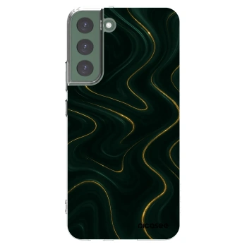 Picasee átlátszó szilikon tok az alábbi mobiltelefonokra Samsung Galaxy S22+ 5G - Vawes