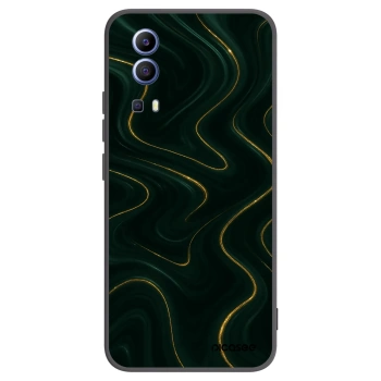 Picasee fekete szilikon tok az alábbi mobiltelefonokra Vivo Y52 5G - Vawes