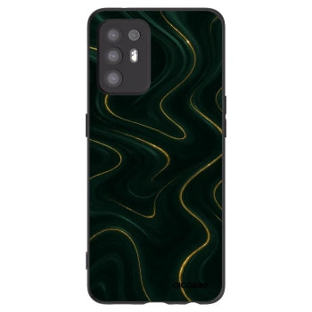 Picasee fekete szilikon tok az alábbi mobiltelefonokra OPPO A94 5G - Vawes