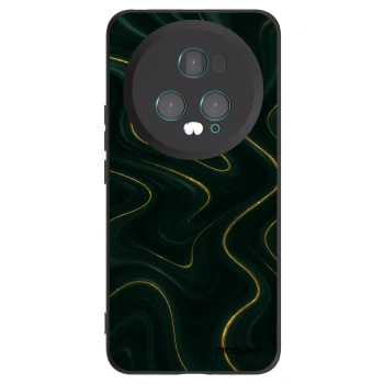 Picasee fekete szilikon tok az alábbi mobiltelefonokra Honor Magic5 Pro - Vawes
