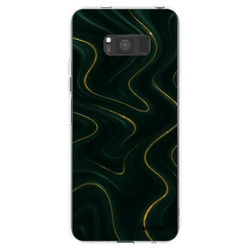 Picasee átlátszó szilikon tok az alábbi mobiltelefonokra Samsung Galaxy S8 G950F - Vawes