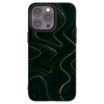 Picasee fekete szilikon tok az alábbi mobiltelefonokra Apple iPhone 15 Pro Max - Vawes