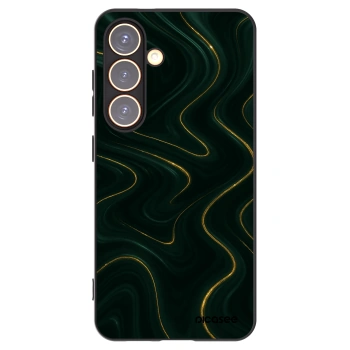 Picasee fekete szilikon tok az alábbi mobiltelefonokra Samsung Galaxy S24 S921B 5G - Vawes