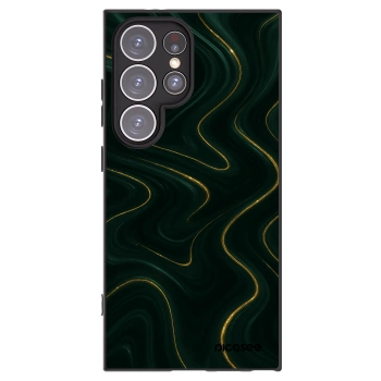Picasee fekete szilikon tok az alábbi mobiltelefonokra Samsung Galaxy S24 Ultra S928B 5G - Vawes